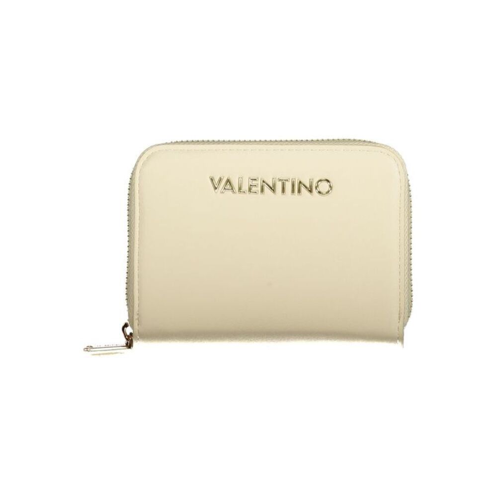 Mario Valentino Beige Polyurethane Womens Wallet